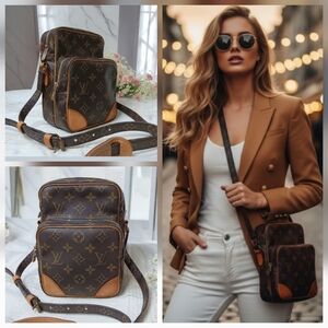 Louis Vuitton EUC ✨ Amazon Vintage 1991 Monogram Crossbody Bag